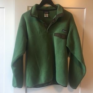 Green Patagonia Synchilla Pullover
